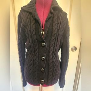 Saint James Black Cardigan